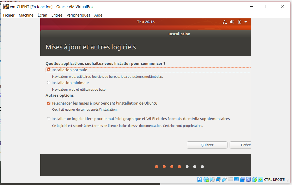 Touche Pour Mettre En Plein écran Mettre les machine virtuelle en plein écran sur VB par PierrePln